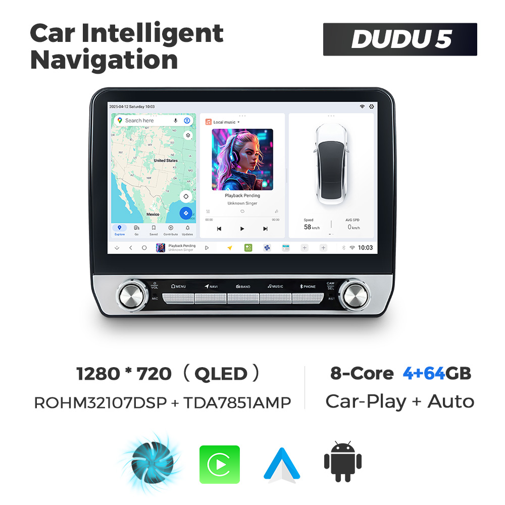 10.1 inch DUDU 5 4+64GB Retro