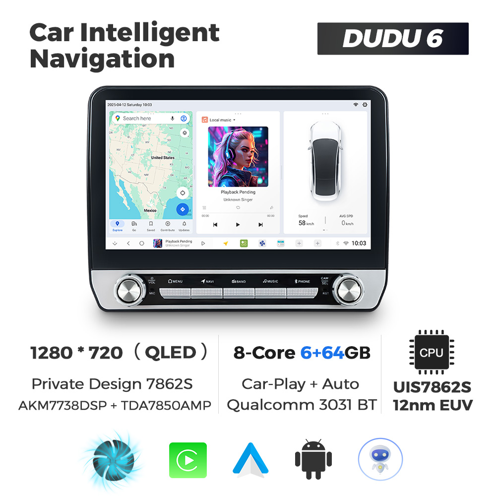 10.1 inch DUDU 6 6+64GB Retro