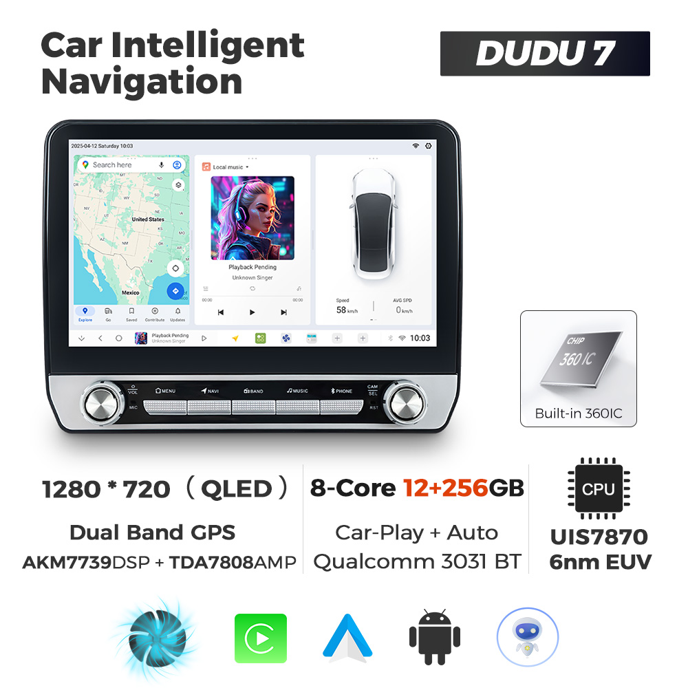 10.1 inch DUDU 7 12+256GB Retro