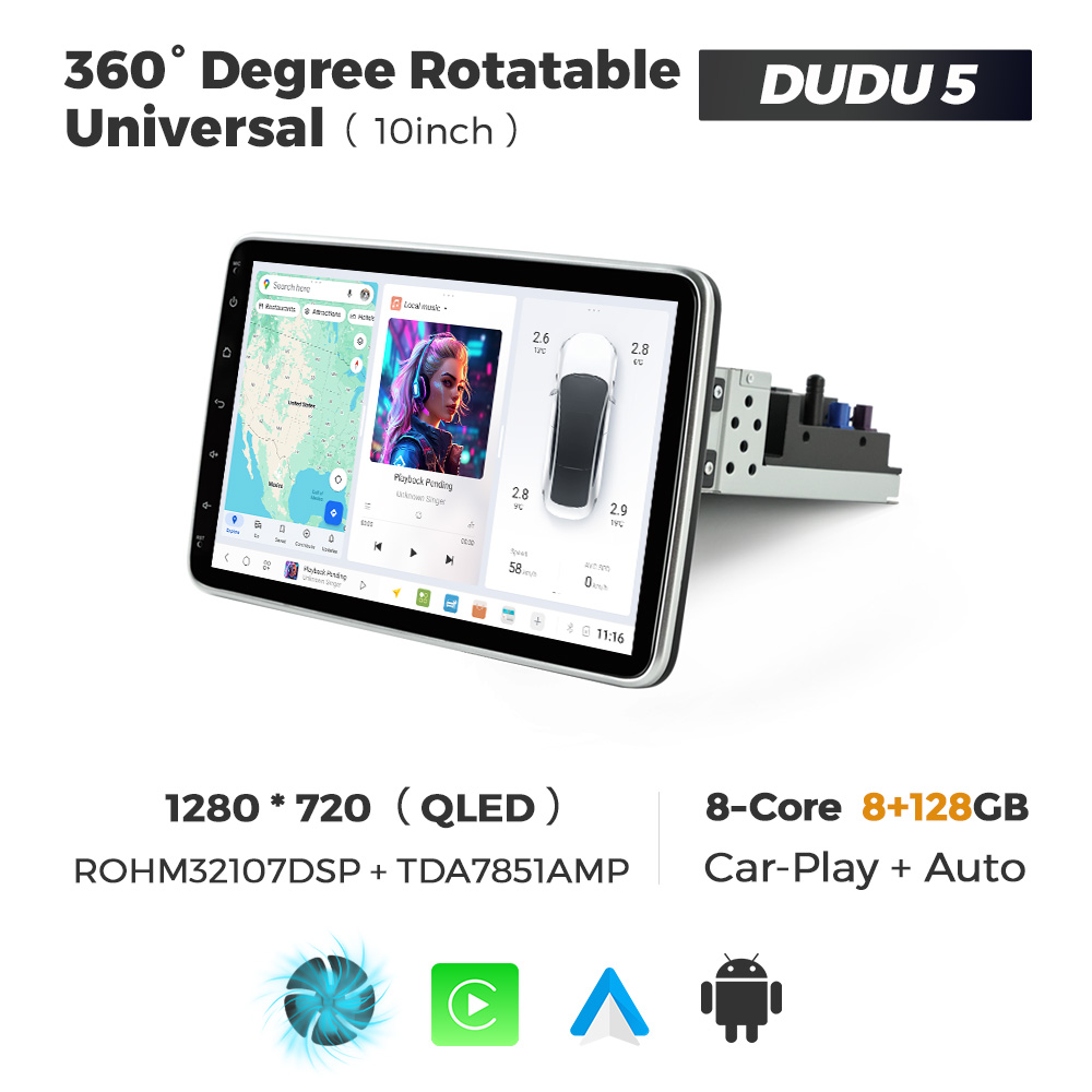 10inch DUDU 5 8+128GB adjustable headset image 2