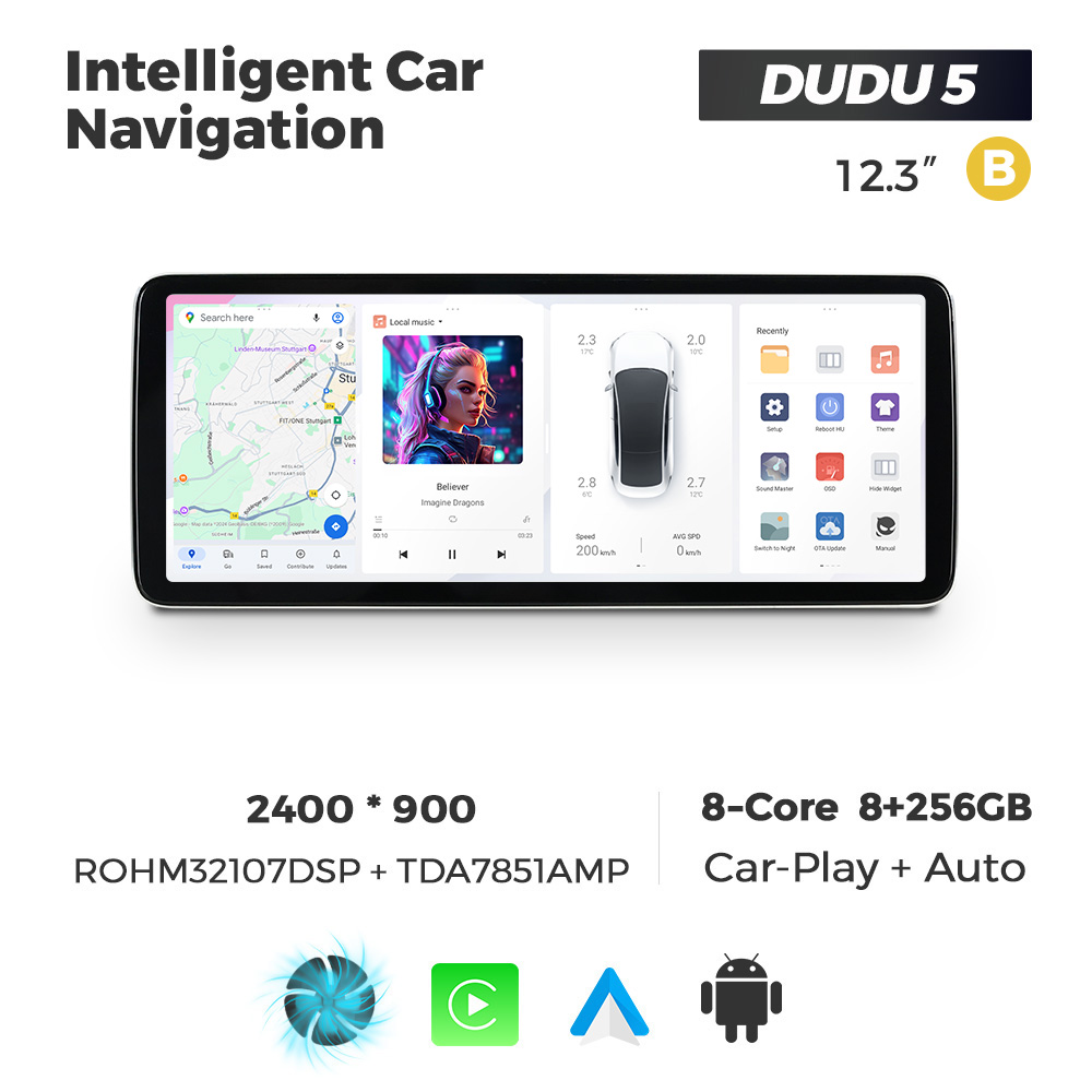 12.3 inch A DUDU 5 8+256GB image 3