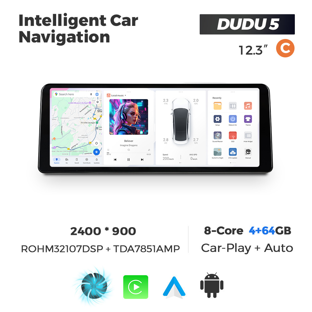 12.3 inch DUDU 5 4+64GB image 4