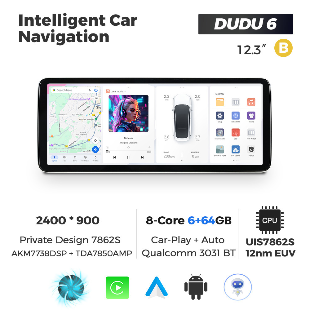 12.3 inch DUDU 6 6+64GB image 3