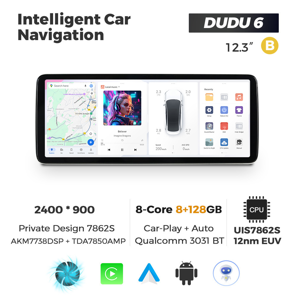 12.3 inch DUDU 6 8+128GB image 3