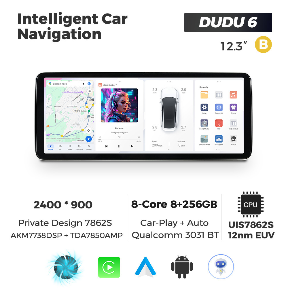 12.3 inch DUDU 6 8+256GB image 3