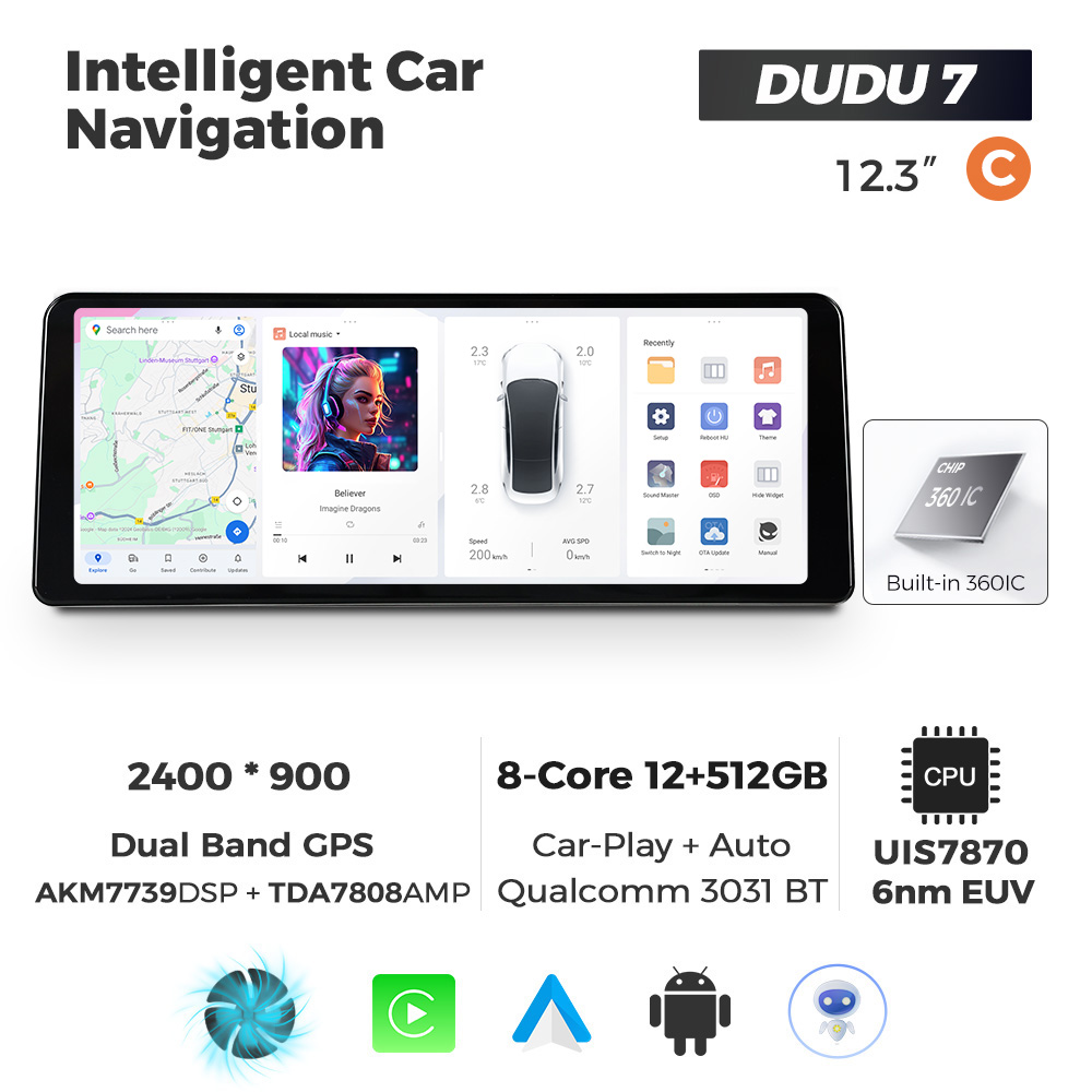 12.3 inch DUDU 7 12+512GB image 4