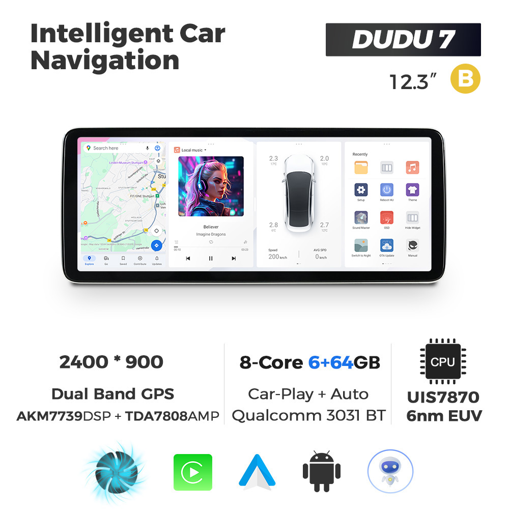 12.3 inch DUDU 7 6+64GB image 3