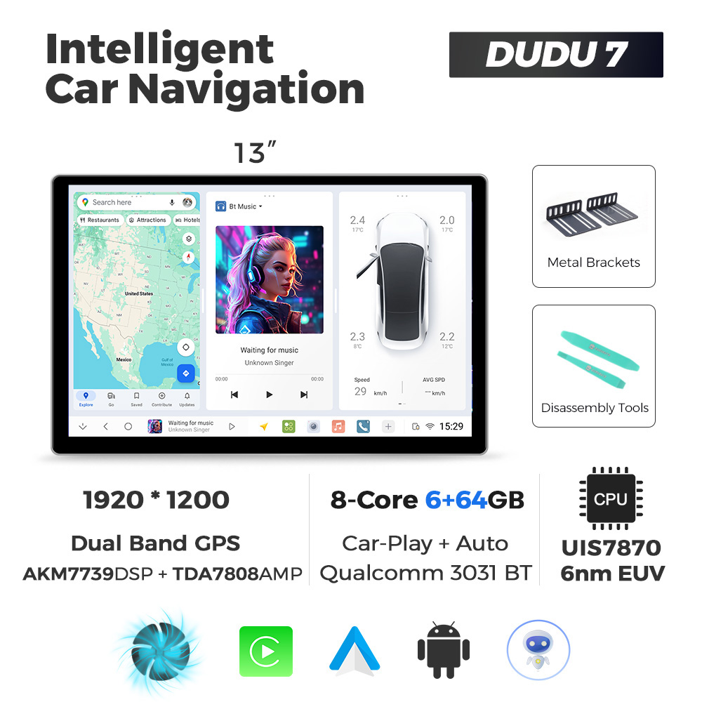 13 inch DUDU 7 6+64GB