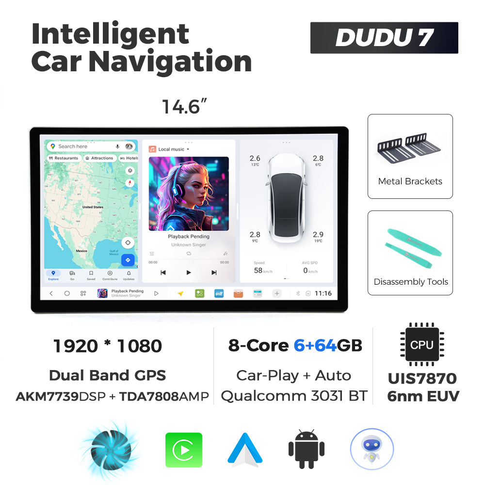 14.6 inch DUDU 7 6+64GB