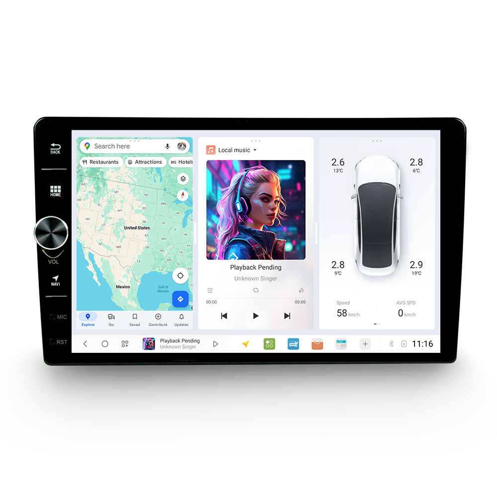9 inch DUDU 6 6+64GB Single Button image 5
